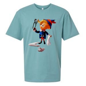 Retro Christmas Dentist Hermey The Elf Cool Gift Sueded Cloud Jersey T-Shirt