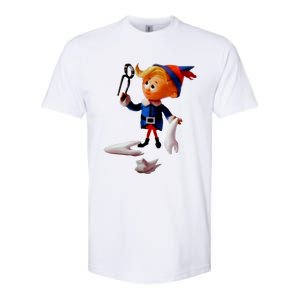 Retro Christmas Dentist Hermey The Elf Cool Gift Softstyle CVC T-Shirt