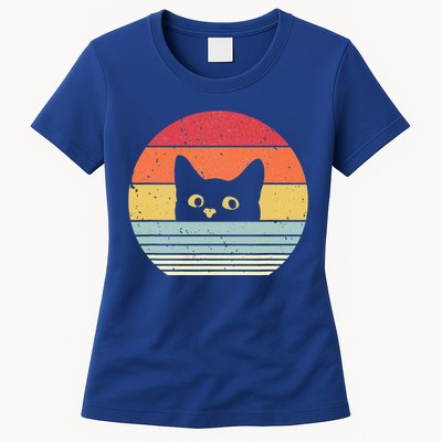 Retro Cat Daddy Vintage Style Cat Kitty Lover Women's T-Shirt