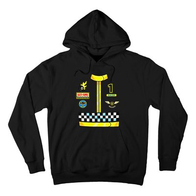 Race Car Driver Costume Birthday Halloween Hoodie