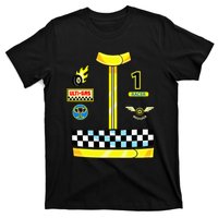 Race Car Driver Costume Birthday Halloween T-Shirt