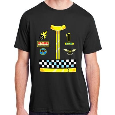 Race Car Driver Costume Birthday Halloween Adult ChromaSoft Performance T-Shirt