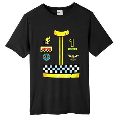 Race Car Driver Costume Birthday Halloween Tall Fusion ChromaSoft Performance T-Shirt