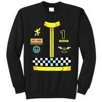 Race Car Driver Costume Birthday Halloween Tall Sweatshirt