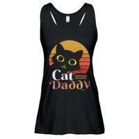 Retro Cat Daddy 80s 90S Style Cat Retro Cat Sunglasses Ladies Essential Flowy Tank