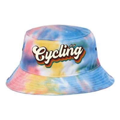 Retro Cycling Design For Cyclist Cycling Tie Dye Newport Bucket Hat