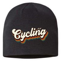 Retro Cycling Design For Cyclist Cycling Sustainable Beanie