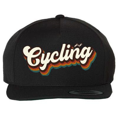 Retro Cycling Design For Cyclist Cycling Wool Snapback Cap