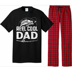 Reel Cool Dad Fishing Daddy Fathers Day Funny Pajama Set