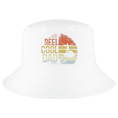 Reel Cool Dad Fisherman Daddy Father's Day Gifts Fishing Cool Comfort Performance Bucket Hat