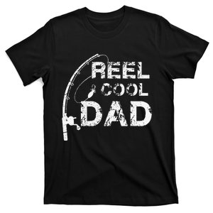 Reel Cool Dad Fishing Daddy Fathers Day Gift T-Shirt