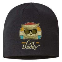 Retro Cat Daddy 80s 90S Style Cat Retro Cat Sunglasses Sustainable Beanie