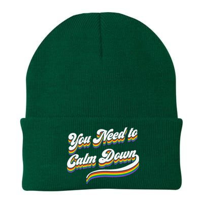 Retro Calm Down Knit Cap Winter Beanie