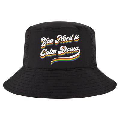 Retro Calm Down Cool Comfort Performance Bucket Hat