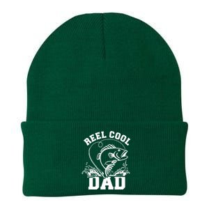 Reel cool dad fishing Knit Cap Winter Beanie