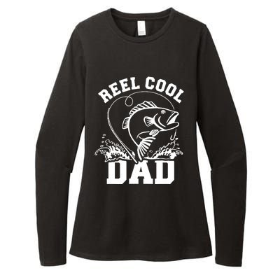 Reel cool dad fishing Womens CVC Long Sleeve Shirt