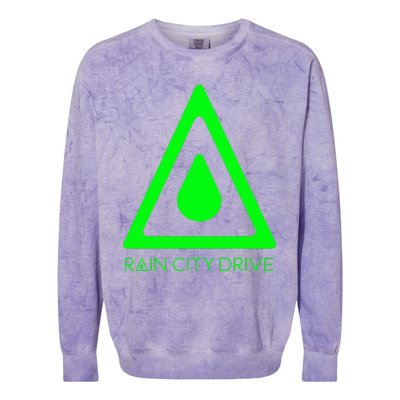 Rain City Drive Colorblast Crewneck Sweatshirt