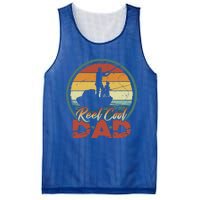 Reel Cool Dad Gift Cool Vintage Retro Fishing Family Funny Gift Mesh Reversible Basketball Jersey Tank