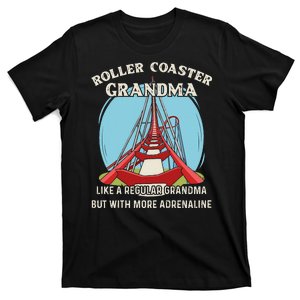 Roller Coaster Design For Your Roller Coaster Grandma T-Shirt