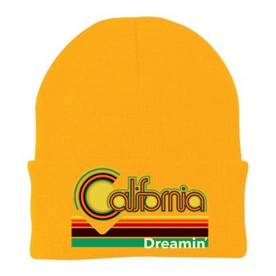 Retro California Dreamin Knit Cap Winter Beanie