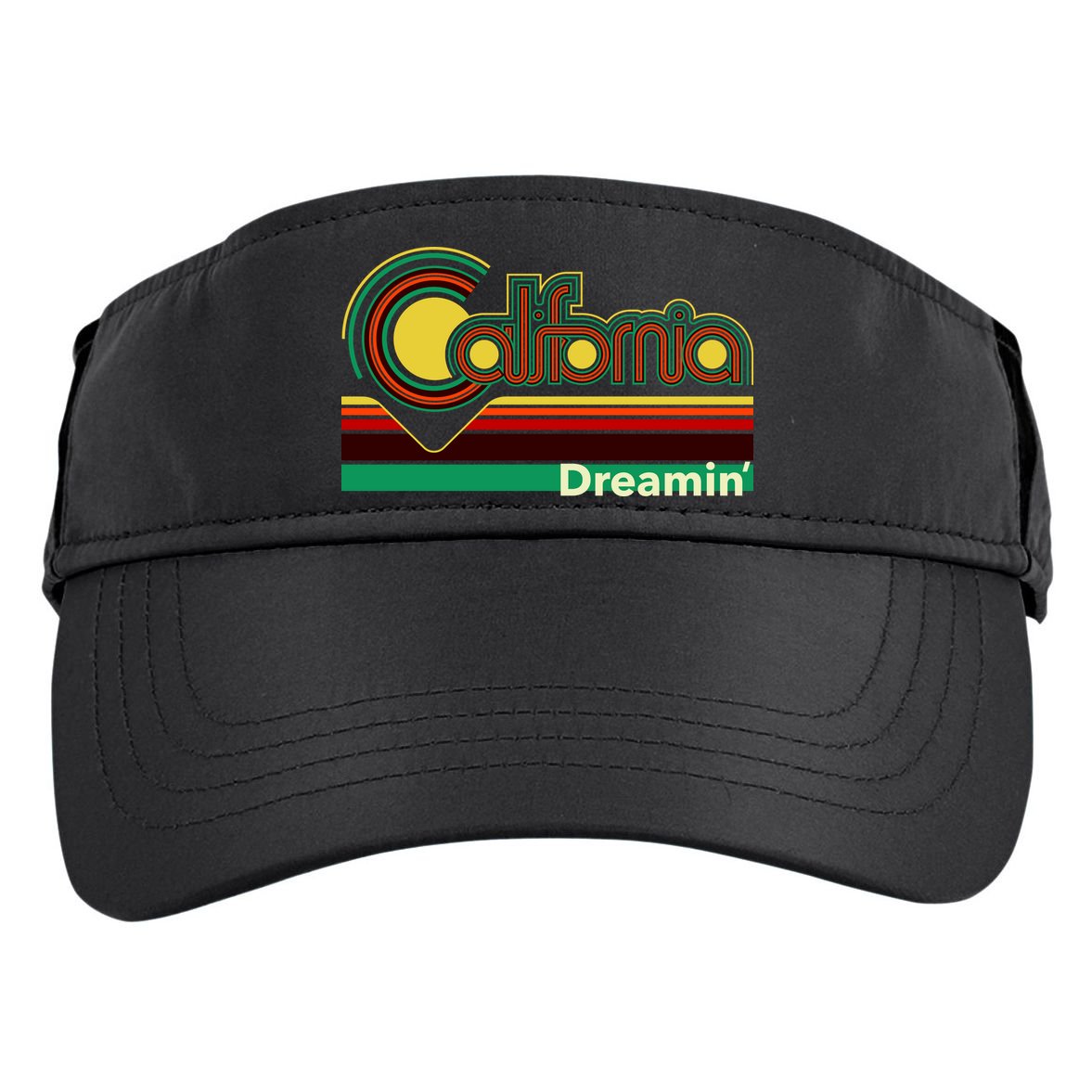 Retro California Dreamin Adult Drive Performance Visor
