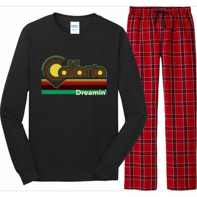 Retro California Dreamin Long Sleeve Pajama Set