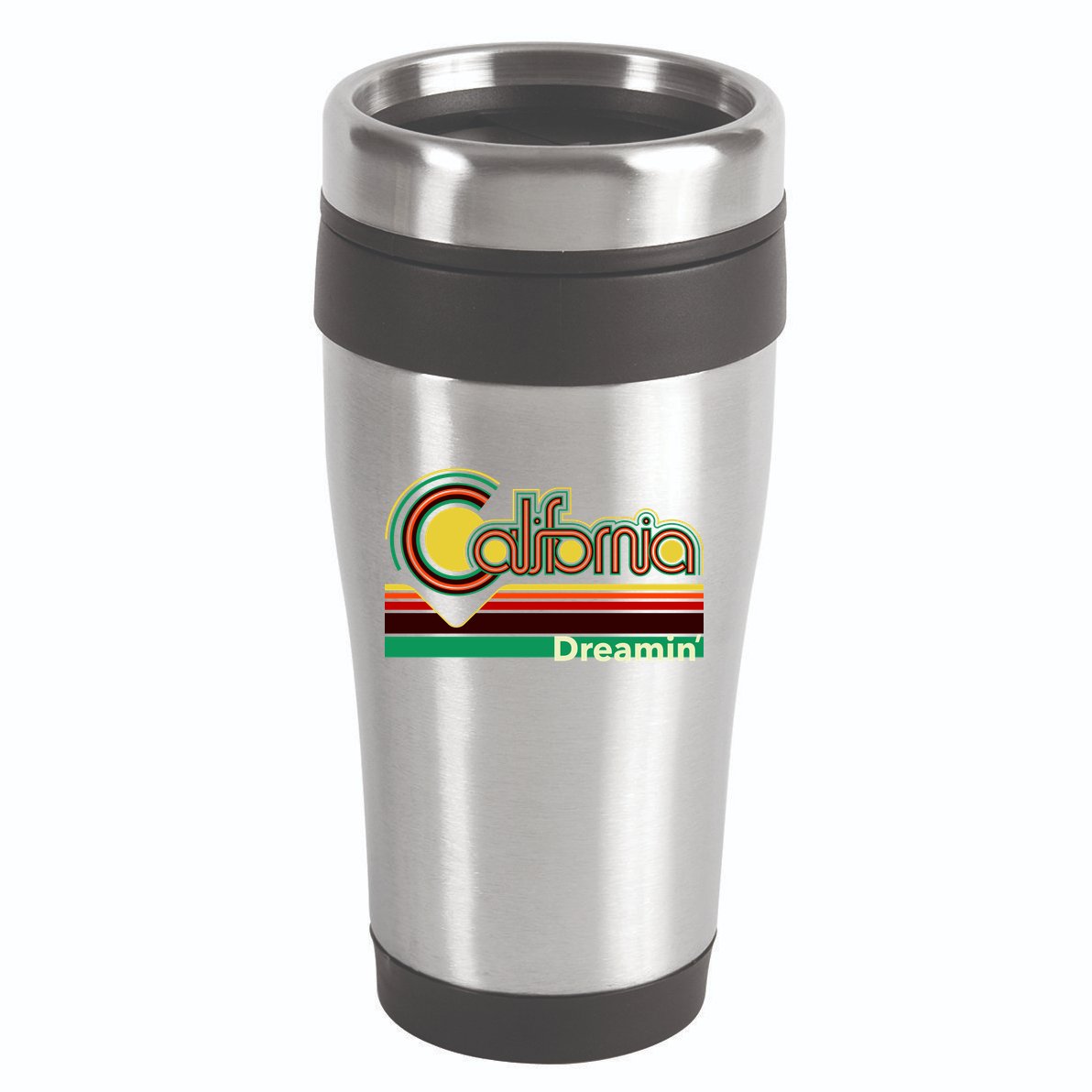 Retro California Dreamin 16oz Travel Tumbler