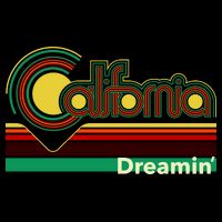 Retro California Dreamin Wool Snapback Cap