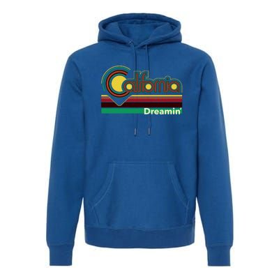 Retro California Dreamin Premium Hoodie