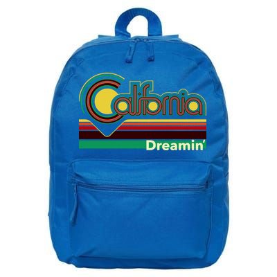 Retro California Dreamin 16 in Basic Backpack
