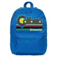 Retro California Dreamin 16 in Basic Backpack