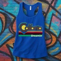 Retro California Dreamin Womens Tank Top