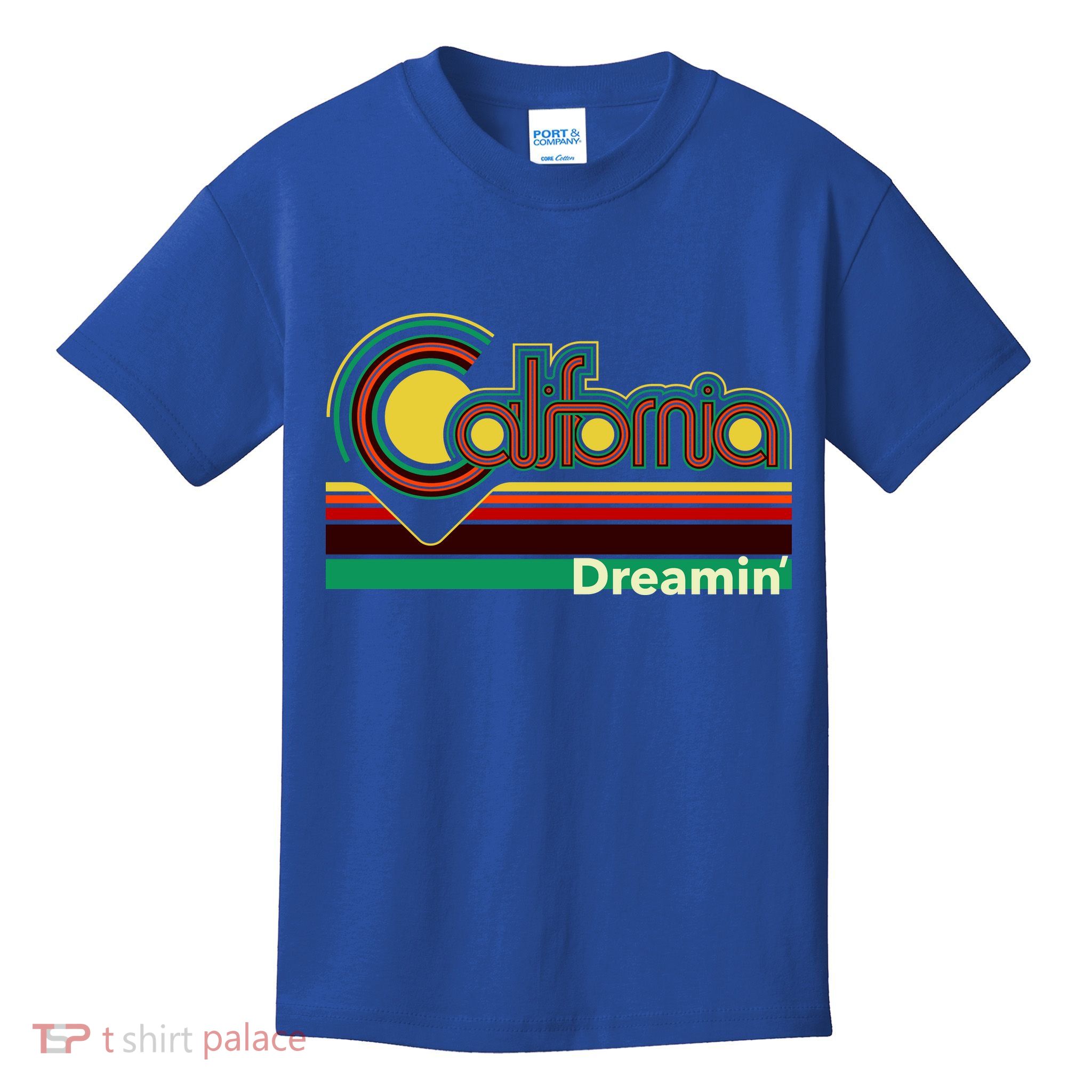 Retro California Dreamin Kids T-Shirt