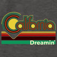 Retro California Dreamin Vector Backpack