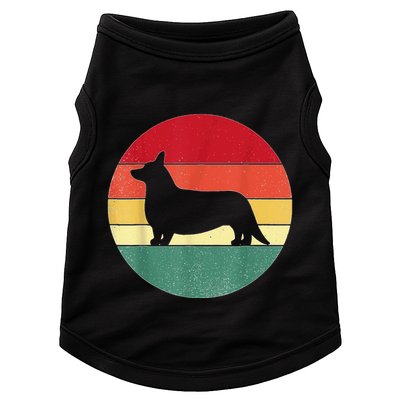 Retro Corgi Dog Owner Pet Lover Welsh Corgi Father Novelty Doggie Tank