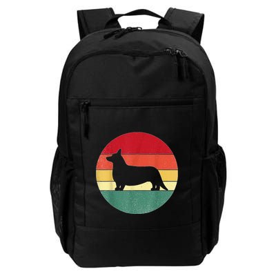 Retro Corgi Dog Owner Pet Lover Welsh Corgi Father Novelty Backpack
