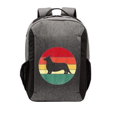 Retro Corgi Dog Owner Pet Lover Welsh Corgi Father Novelty Vector Backpack