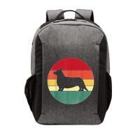 Retro Corgi Dog Owner Pet Lover Welsh Corgi Father Novelty Vector Backpack