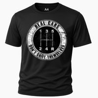 Real Cars Don't Shift Themselves Ual Transmission Gift Cooling Performance Crew T-Shirt