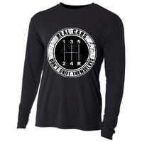 Real Cars Don't Shift Themselves Ual Transmission Gift Cooling Performance Long Sleeve Crew