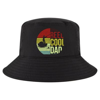 Reel Cool Dad Funny Fishing Fish Cool Comfort Performance Bucket Hat