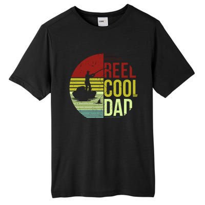 Reel Cool Dad Funny Fishing Fish Tall Fusion ChromaSoft Performance T-Shirt