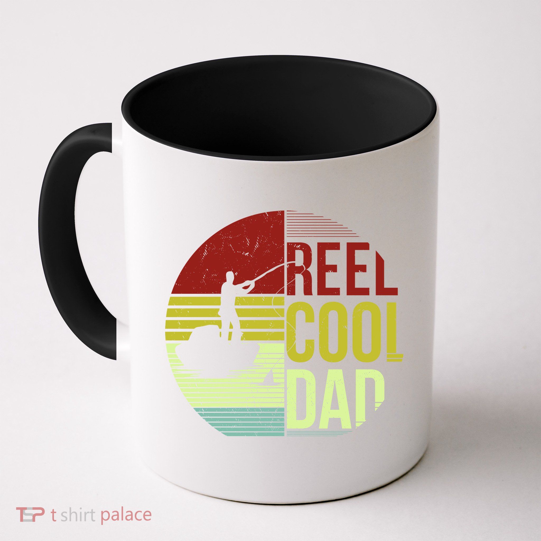 Reel Cool Dad Funny Fishing Fish Mug