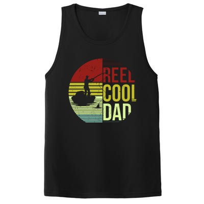 Reel Cool Dad Funny Fishing Fish PosiCharge Competitor Tank