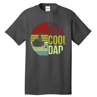 Reel Cool Dad Funny Fishing Fish Tall T-Shirt