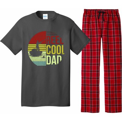 Reel Cool Dad Funny Fishing Fish Pajama Set