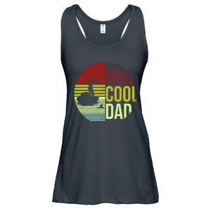 Reel Cool Dad Funny Fishing Fish Ladies Essential Flowy Tank