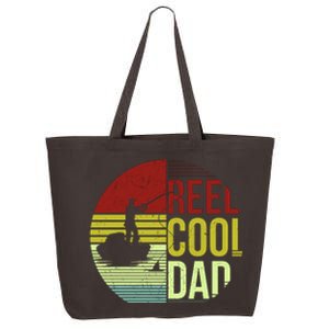 Reel Cool Dad Funny Fishing Fish 25L Jumbo Tote