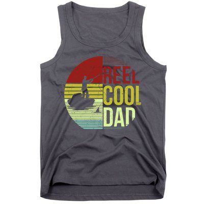 Reel Cool Dad Funny Fishing Fish Tank Top