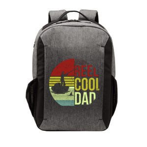 Reel Cool Dad Funny Fishing Fish Vector Backpack